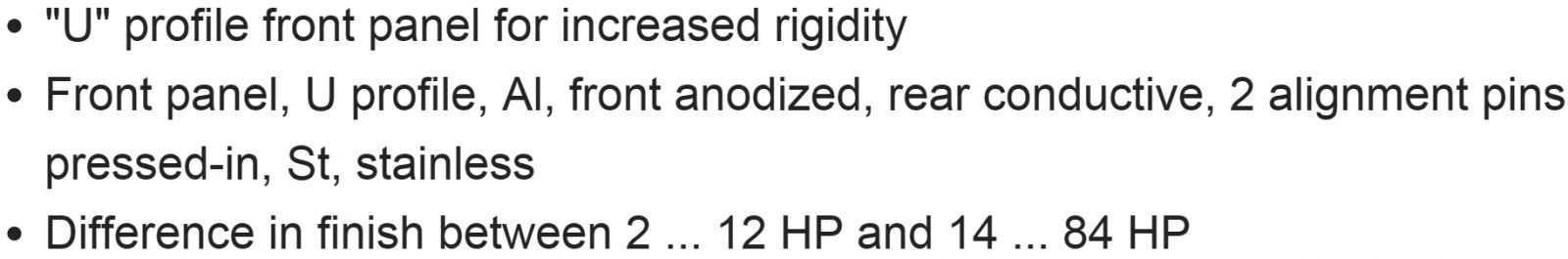 פנל אלומיניום מסוכך למארזים 19 אינץ SCHROFF 3U 20848-047